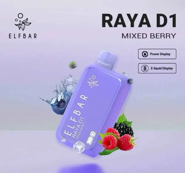 ELF BAR RAYA D1 Mixed Berry