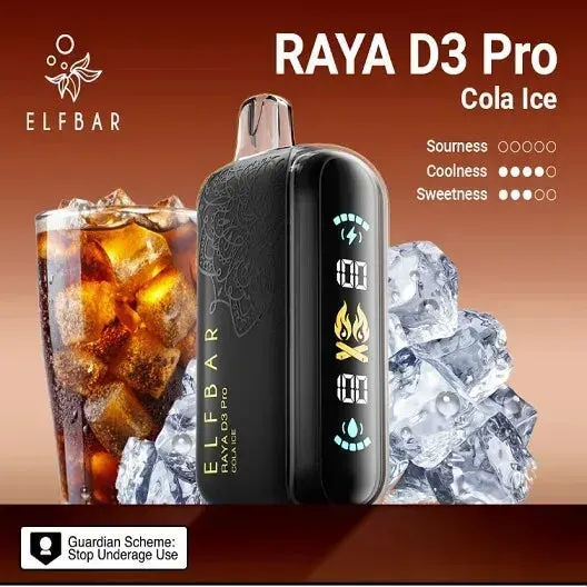 Elf Bar Raya D3 Pro 30K Cola Ice